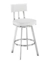 Armen Living Benjamin 26in Swivel Counter Stool