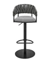 Armen Living Blaise Adjustable Swivel Counter/bar Stool
