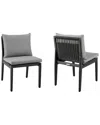 ARMEN LIVING ARMEN LIVING CAYMAN OUTDOOR PATIO DINING CHAIRS