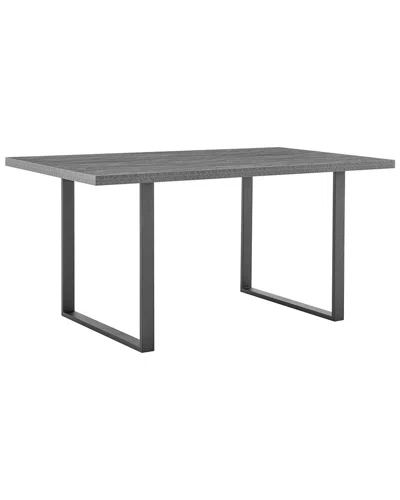 Armen Living Fenton Dining Table In Charcoal