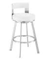 Armen Living Flynn 26in Swivel Counter Stool