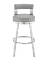Armen Living Flynn 26in Swivel Counter Stool