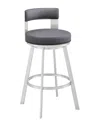 Armen Living Flynn 26in Swivel Counter Stool