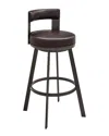Armen Living Flynn 26in Swivel Counter Stool