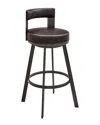 Armen Living Flynn 26in Swivel Counter Stool