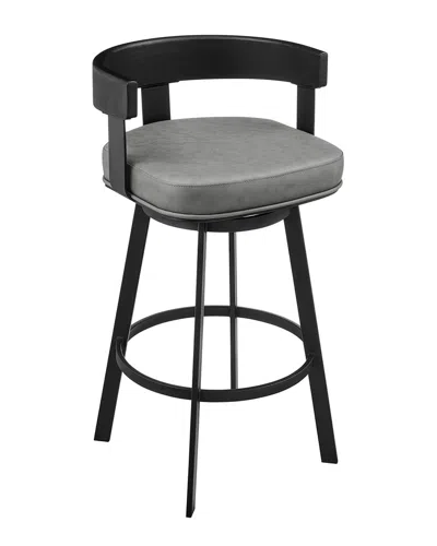 Armen Living Idris 30in Swivel Bar Stool