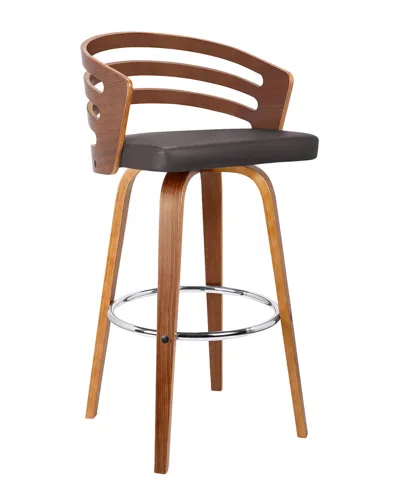 Armen Living Jayden 26in Swivel Counter Height Barstool