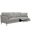 Armen Living Juliett 80in Modern Power Reclining Sofa In Gray