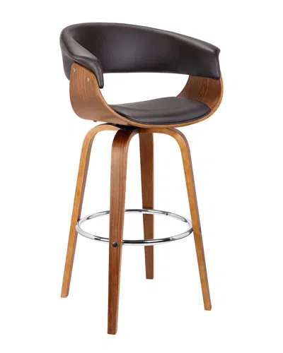 Armen Living Julyssa 30in Swivel Bar Height Barstool