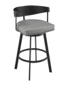 Armen Living Lacey 26in Swivel Counter Stool