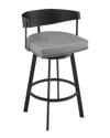 Armen Living Lacey 30in Swivel Bar Stool