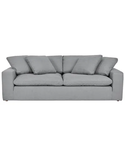 Armen Living Liberty 96.5in Upholstered Sofa In Gray