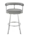Armen Living Magnolia 30in Swivel Bar Stool