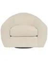 Armen Living Molly Upholstered Swivel Accent Chair