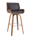 Armen Living Tyler 26in Swivel Counter Height Barstool