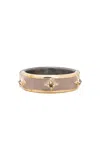 Armenta 14k Rose Gold And Sterling Silver Diamond Ring In Nude
