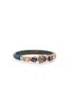 Armenta 14k Rose Gold And Sterling Silver Sapphire Ring In Blue