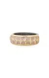 Armenta 14k Rose Gold And Sterling Silver Silver Enamel Ring In Nude