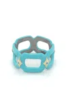 Armenta 14k Rose Gold And Sterling Silver Turquoise Ring
