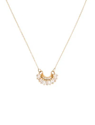 Pre-owned Armenta 18k 1.03ctw Sapphire & Diamond Pendant Necklace, 18" In Multicolor