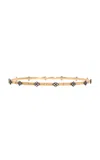 Armenta 18k Gold Crivelli Sterling Silver And Diamond Bangle In Gold