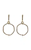 Armenta 18k Yellow Gold Diamonds Earrings