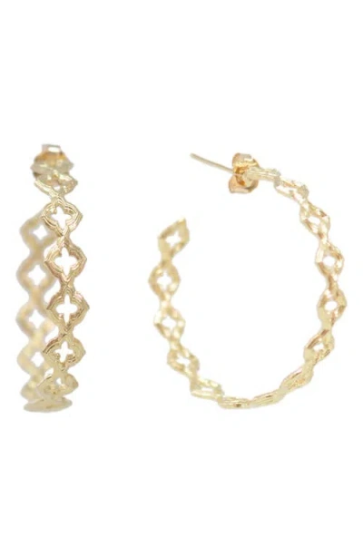 Armenta Crivelle Hoop Earrings In Gold
