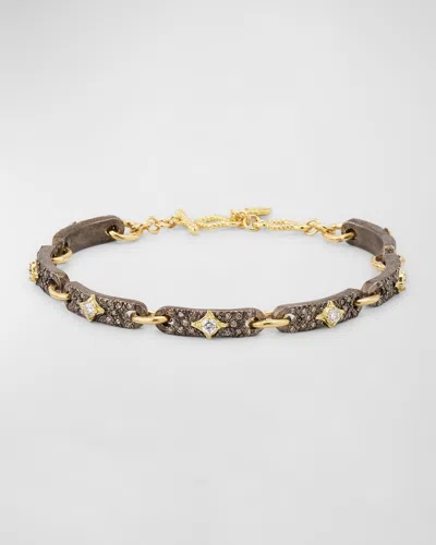 Armenta Crivelli Pave Link Bracelet In Neutral