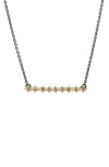 Armenta Old World Crivelli Bar Pendant Necklace