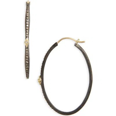 Armenta Old World Oval Hoop Earrings