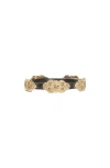 Armenta Old World Sculpted Scroll Diamond Stackable Ring In Multi