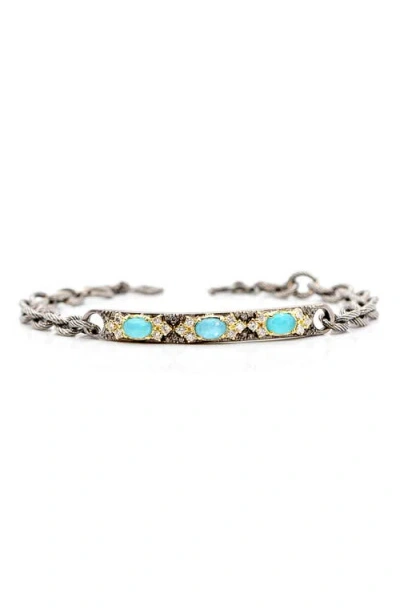 Armenta Old World Turquoise & Diamond Bracelet In Multi