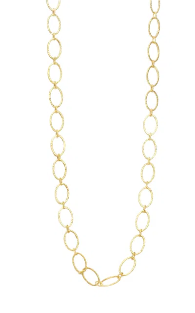 Armenta Oval Link 18k Yellow Gold Necklace