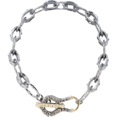 Armenta Pavé Diamond Toggle Link Bracelet