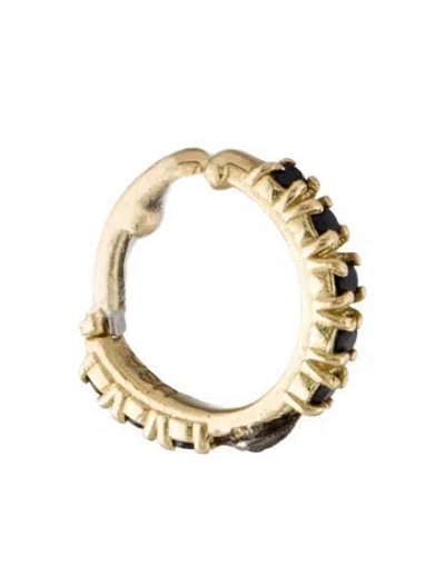 Pre-owned Armenta Sapphire & Diamond Crivelli Ear Cuff In Multi