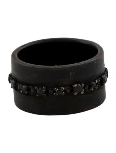 Pre-owned Armenta Sapphire Wide Band In Multi