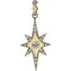 Armenta Star Enhancer Pendant In Silver/gold