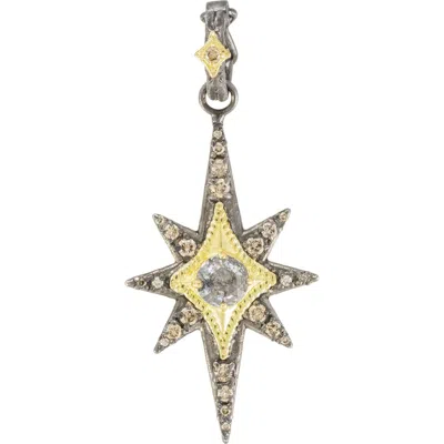 Armenta Star Enhancer Pendant In Silver/gold