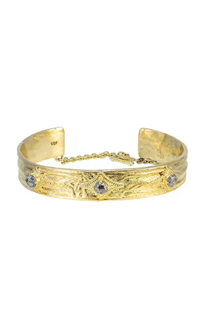 Armenta Sueno Artifact 18k Yellow Gold Diamond Bracelet