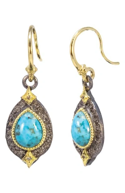Armenta Turquoise Drop Earrings