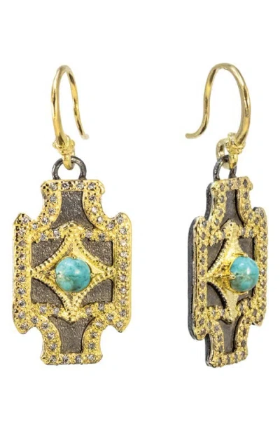 Armenta Turquoise Drop Earrings