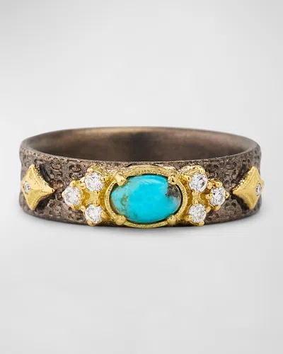 Armenta Turquoise East West Stack Band
