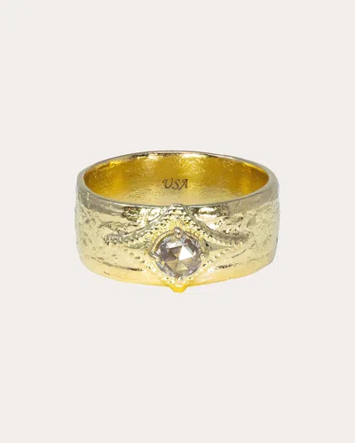 Armenta Women's Artifact Wide Band Ring In Gold