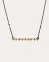 Armenta Women's Diamond Crivelli Bar Necklace In Gold
