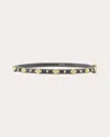 Armenta Women's Old World Blackened Sterling Silver 18k Gold Diamond Bracelet