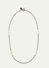 Armenta Old World Cable Chain Necklace In Metallic