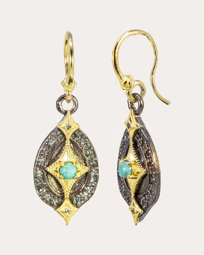 Armenta Women's Turquoise Crivelli Drop Earrings In Silver