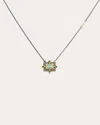 Armenta Women's Turquoise Rectangle Pendant Necklace In Blue