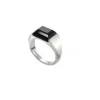 Armine + Ambrose Women's Black / Silver The Pinky Promise Ring - Silver In Metallic