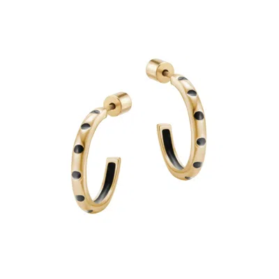 Armine + Ambrose Women's Who You Are Hoops - Gold